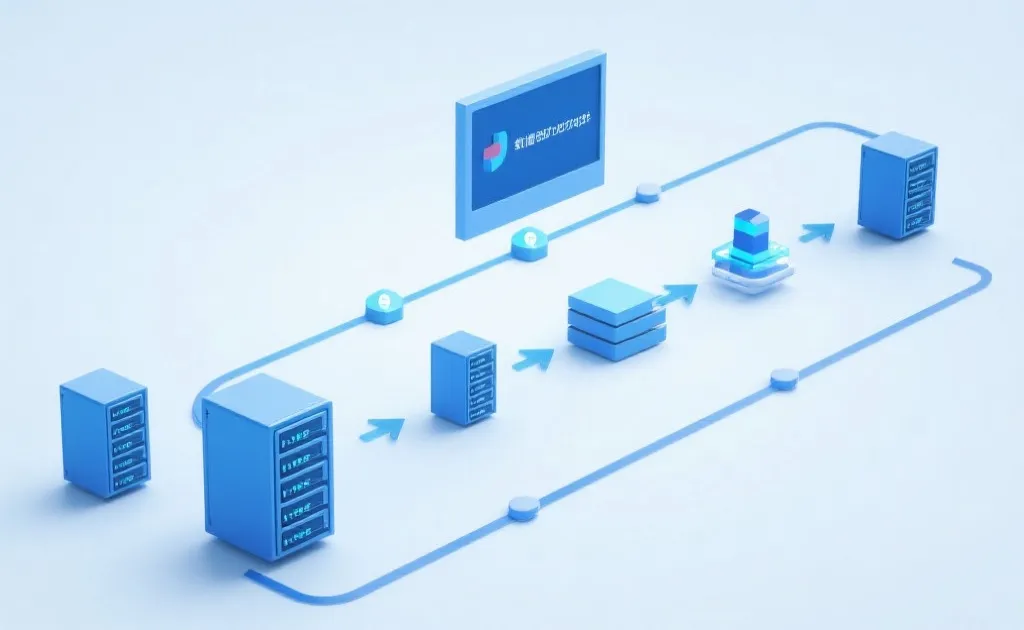 数据处理流程结构图